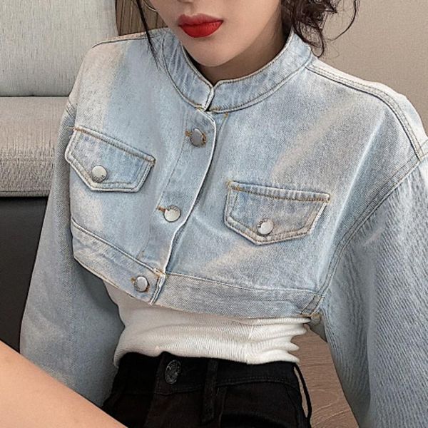 denim woman jacket short loose jeans female coats autumn spring dt010 women's jackets, Black;brown
denim woman jacket short loose jeans female coats autumn spring dt010 women's jackets, Black;brown