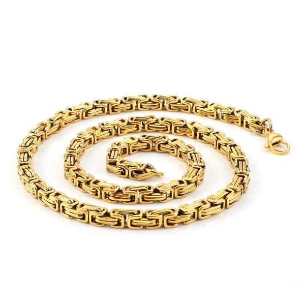 chains men's and women stainless steel 6.5mm imperial chain necklace fashion hip hop punk jewelry gift waterproof necklaces, Silver
chains men's and women stainless steel 6.5mm imperial chain necklace fashion hip hop punk jewelry gift waterproof necklaces, Silver