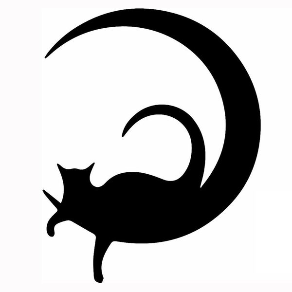 17*13.5cm Cat on the Moon Graphic Die Cut decal sticker Cute And Interesting Fashion Sticker Decals car accessories, Color
17*13.5cm Cat on the Moon Graphic Die Cut decal sticker Cute And Interesting Fashion Sticker Decals car accessories, Color