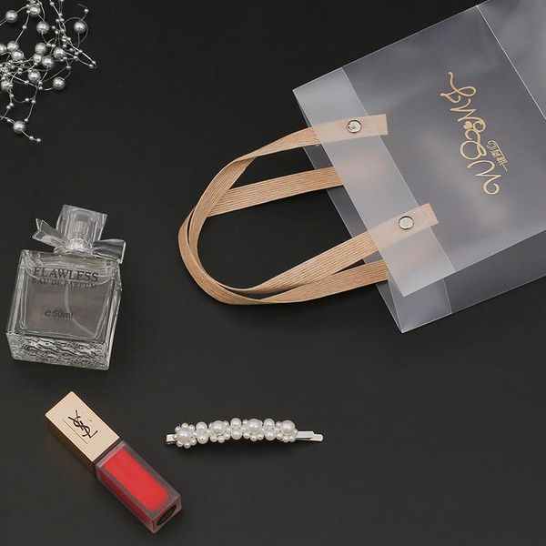 1pc high-quality frosted pp bag plastic gift bags with handles translucent tote wrapping flower package decoration supplies storage
1pc high-quality frosted pp bag plastic gift bags with handles translucent tote wrapping flower package decoration supplies storage