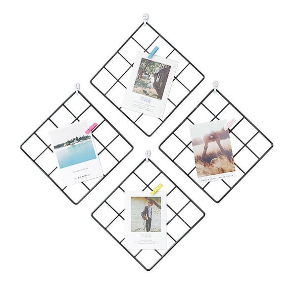 other home decor 20cm square hanging po frame metal wall mesh grid bedroom iron multi-frame pos storage rack diy decoration
other home decor 20cm square hanging po frame metal wall mesh grid bedroom iron multi-frame pos storage rack diy decoration