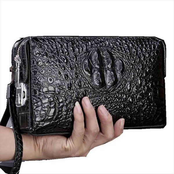 crocodile pattern anti theft password lock wallet genuine leather mens clutch bag business large capacity purse, Red;black
crocodile pattern anti theft password lock wallet genuine leather mens clutch bag business large capacity purse, Red;black