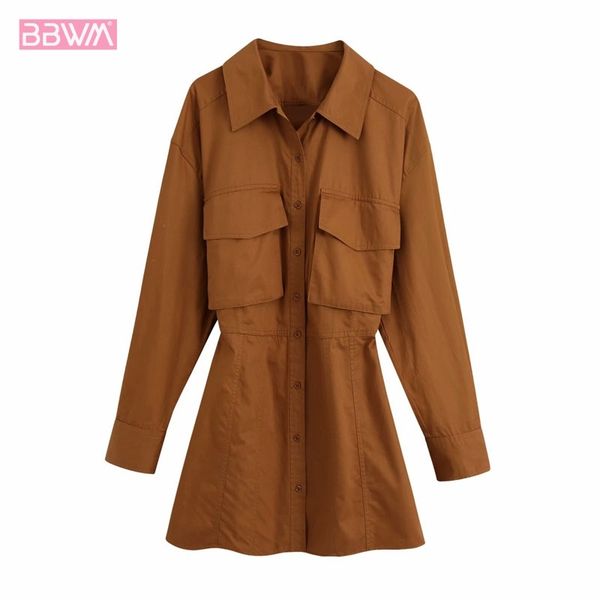 lapel long sleeve single-breasted waist hollow long chic women's jacket korean harajuku fashion female coat 210507, Black;brown
lapel long sleeve single-breasted waist hollow long chic women's jacket korean harajuku fashion female coat 210507, Black;brown
