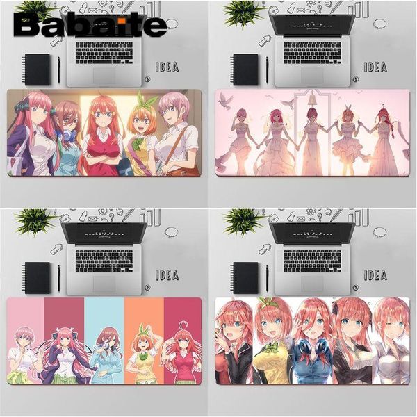 mouse pads & wrist rests babaite the quintessential quintuplets durable rubber mat pad computer gaming mousepad
mouse pads & wrist rests babaite the quintessential quintuplets durable rubber mat pad computer gaming mousepad