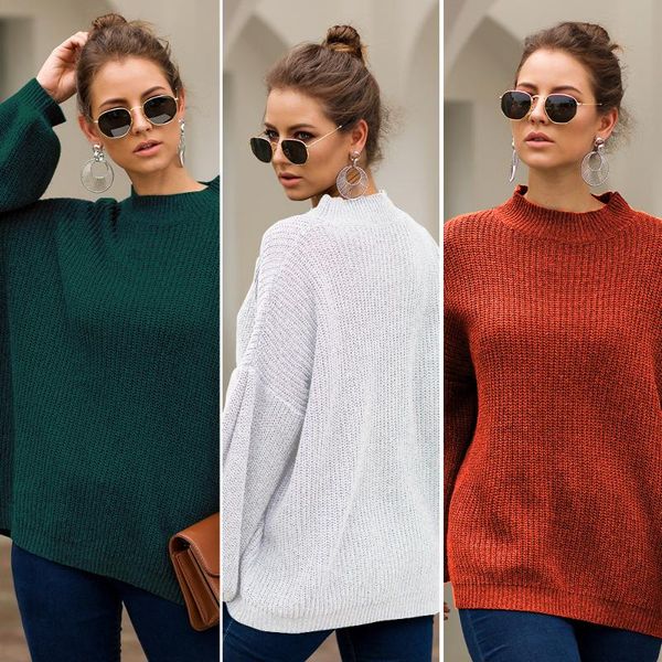 women's sweaters women knitted sweater pullover long sleeve winter for turtleneck pullovers s l xl, White;black
women's sweaters women knitted sweater pullover long sleeve winter for turtleneck pullovers s l xl, White;black