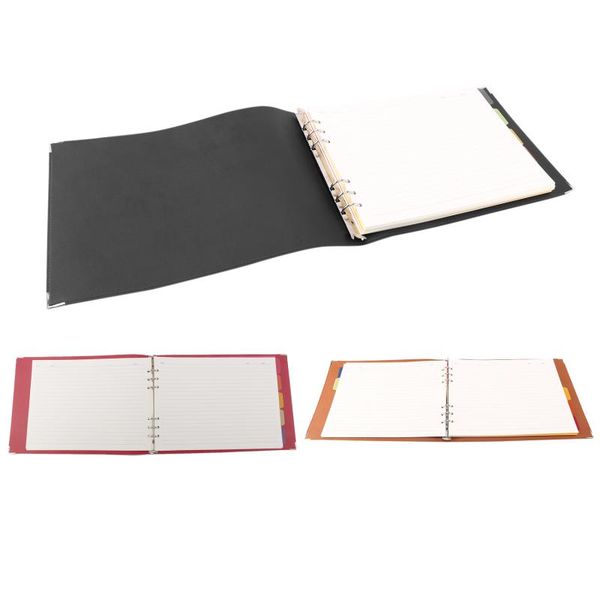notepads pu leather 100 sheets a4 spiral binder business notebook journals planner line office stationery,, Purple;pink
notepads pu leather 100 sheets a4 spiral binder business notebook journals planner line office stationery,, Purple;pink