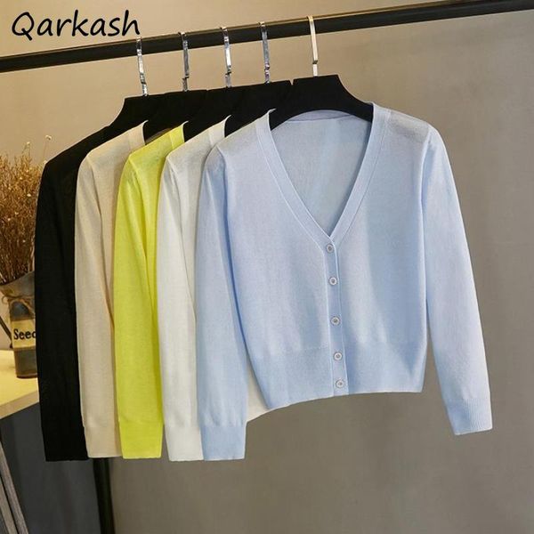 women's knits & tees cardigan women summer cool leisure sweater all match elegant ulzzang thin simple fashion slim soft stretchy ins kn, White
women's knits & tees cardigan women summer cool leisure sweater all match elegant ulzzang thin simple fashion slim soft stretchy ins kn, White