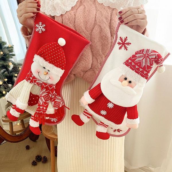 christmas decorations sock kids candy bag gift santa claus snowman socks xmas tree ornament stocking decoration for home
christmas decorations sock kids candy bag gift santa claus snowman socks xmas tree ornament stocking decoration for home