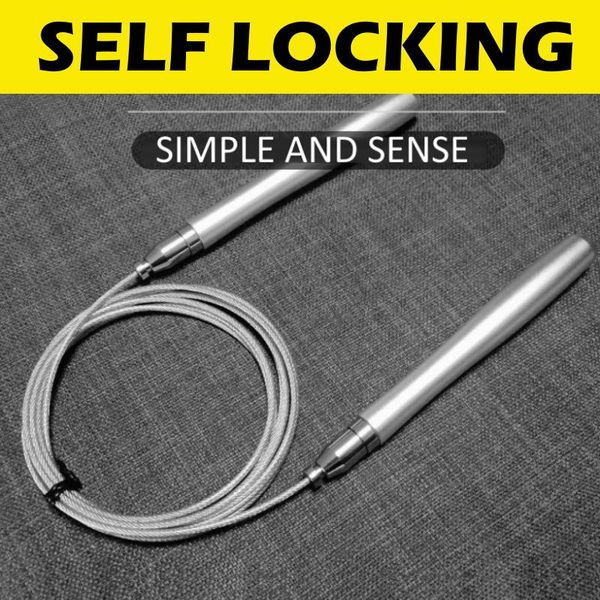 jump ropes self lock skipping rope crossfit with out counter aluminium alloy speed fast fitness workout lose weight keep fit
jump ropes self lock skipping rope crossfit with out counter aluminium alloy speed fast fitness workout lose weight keep fit