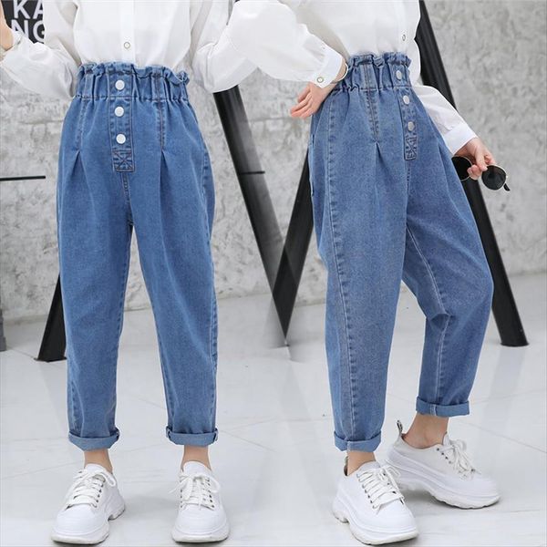 teenager jeans for girls high waist elastic denim pencil pants solid color childrens trousers costumes 5 9 11 13 14, Blue
teenager jeans for girls high waist elastic denim pencil pants solid color childrens trousers costumes 5 9 11 13 14, Blue