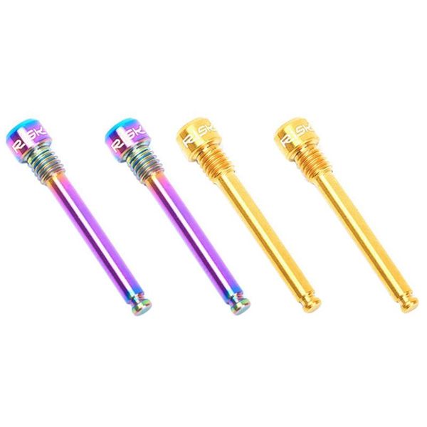 tools risk 4pcs titanium caliper bolts ultralight bicycle oil disc brake pads thread pins rainbow & gold
tools risk 4pcs titanium caliper bolts ultralight bicycle oil disc brake pads thread pins rainbow & gold