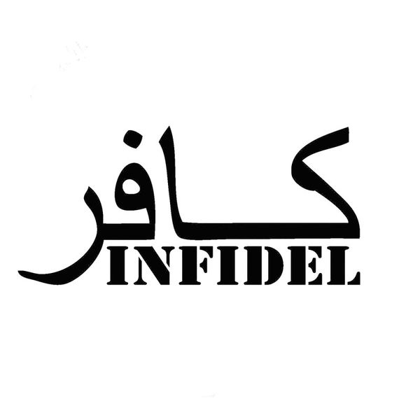 car sticker infidel military islam christian pride military decoration accessories sticker creative black/white,20cm*9cm
car sticker infidel military islam christian pride military decoration accessories sticker creative black/white,20cm*9cm
