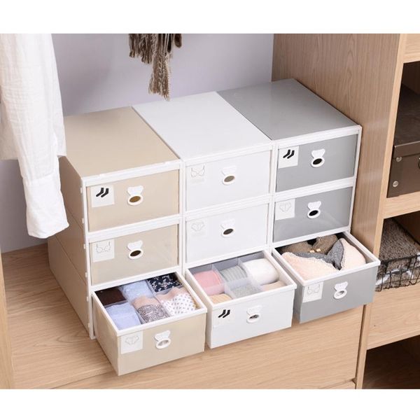 storage drawers three-piece japanese plastic box drawer underwear necktie socks clothing organizer container gray
storage drawers three-piece japanese plastic box drawer underwear necktie socks clothing organizer container gray
