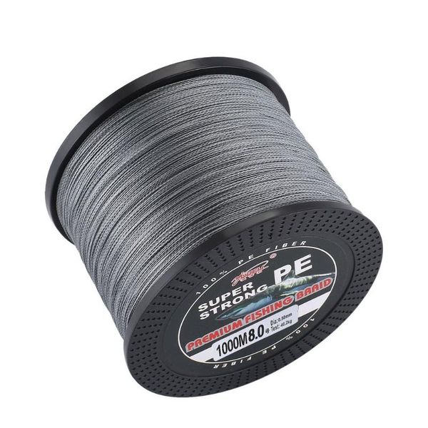 1000m 8# super strong pe braided fishing line abrasion resistant 0.5mm 40.2kg zero stretch smooth 100% braid
1000m 8# super strong pe braided fishing line abrasion resistant 0.5mm 40.2kg zero stretch smooth 100% braid