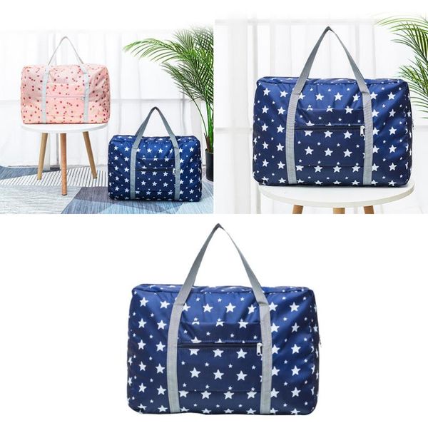 storage bags 1pc foldable portable waterproof large capcaity travel clothes bag container organizer (navy stars)
storage bags 1pc foldable portable waterproof large capcaity travel clothes bag container organizer (navy stars)