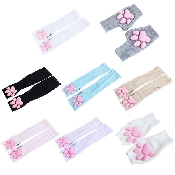 five fingers gloves 094b cute cat claw fingerless sleeve summer driving tattoo cover up soft warm, Blue;gray
five fingers gloves 094b cute cat claw fingerless sleeve summer driving tattoo cover up soft warm, Blue;gray