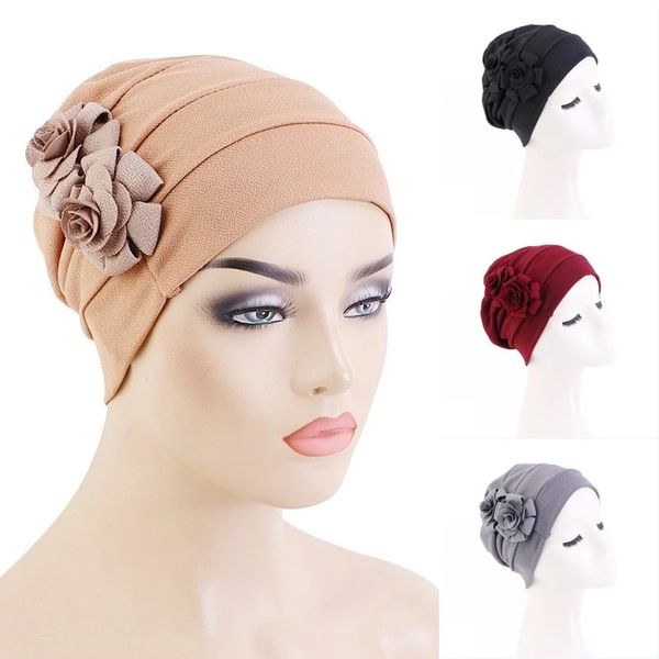 soft women solid color flowers turban hats fashion muslim elasticity beanies headwear africa ladies party headscarf cap, Blue;gray
soft women solid color flowers turban hats fashion muslim elasticity beanies headwear africa ladies party headscarf cap, Blue;gray