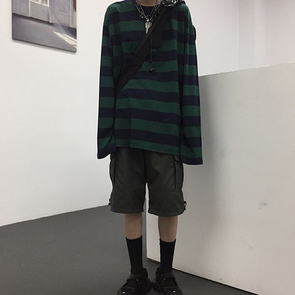 hip hop stripe drop bf camisas club ulzzang punk vintage harajuku strapless long sleeve korean clothes women t-shirt, White
hip hop stripe drop bf camisas club ulzzang punk vintage harajuku strapless long sleeve korean clothes women t-shirt, White
