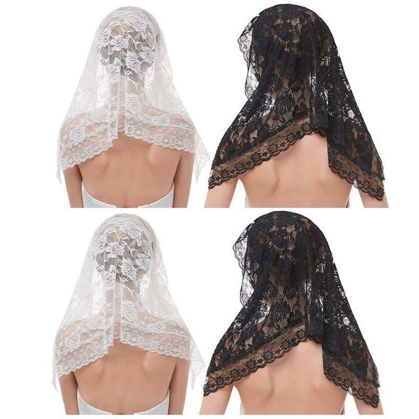 bridal veils women short wedding veil delicate crochet floral lace jacquard scalloped trim face cover no comb, Black
bridal veils women short wedding veil delicate crochet floral lace jacquard scalloped trim face cover no comb, Black