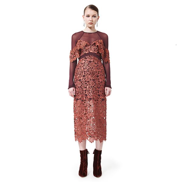 casual dresses strapless fake self portrait dress vintage slim water soluble lace net yarn stitching hit color pencil, Black;gray 
casual dresses strapless fake self portrait dress vintage slim water soluble lace net yarn stitching hit color pencil, Black;gray