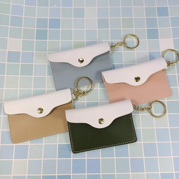 card holders pu leather small holder for women mini cute key case exquisite flip coin purse waterproof pack drop, Brown;gray
card holders pu leather small holder for women mini cute key case exquisite flip coin purse waterproof pack drop, Brown;gray