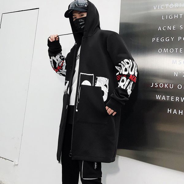 men's trench coats tide windbreaker printing men's american version of the spring thin section collar large size long coat men lim, Tan;black
men's trench coats tide windbreaker printing men's american version of the spring thin section collar large size long coat men lim, Tan;black