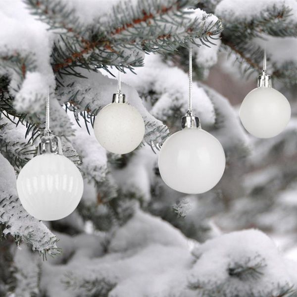 christmas decorations 48pcs white plastic balls ornament 3cm hang pendant ball indoor year xmas tree decor home decoration tp
christmas decorations 48pcs white plastic balls ornament 3cm hang pendant ball indoor year xmas tree decor home decoration tp
