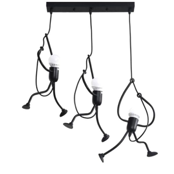 pendant lamps nordic style creative personality iron villain climb up loft home decoration aisle corridor chandelier lighting
pendant lamps nordic style creative personality iron villain climb up loft home decoration aisle corridor chandelier lighting