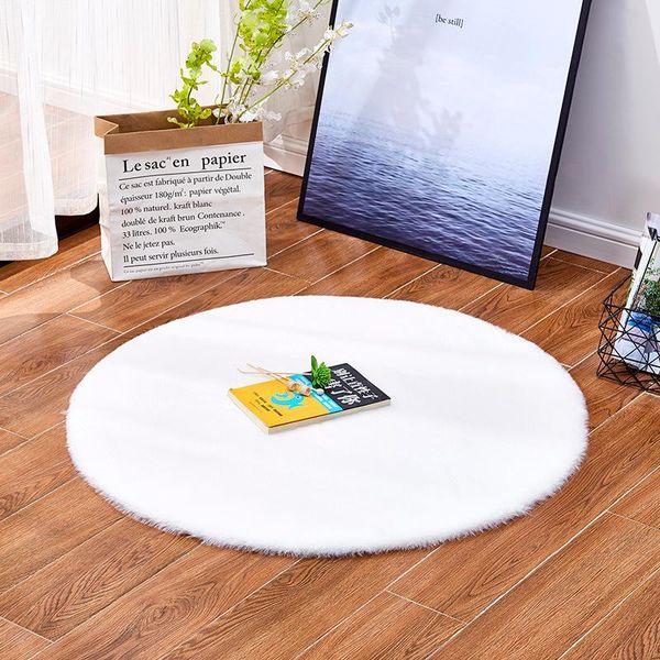 carpets nordic hair carpet living room bedroom solid color cushion home decoration round cold proof warm and thickened foot pad
carpets nordic hair carpet living room bedroom solid color cushion home decoration round cold proof warm and thickened foot pad