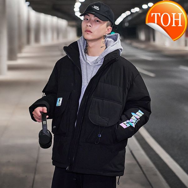 2021 new men's down jacket white duck loose and comfortable winter coat to keep warm handsome youth fashion 917, Black
2021 new men's down jacket white duck loose and comfortable winter coat to keep warm handsome youth fashion 917, Black