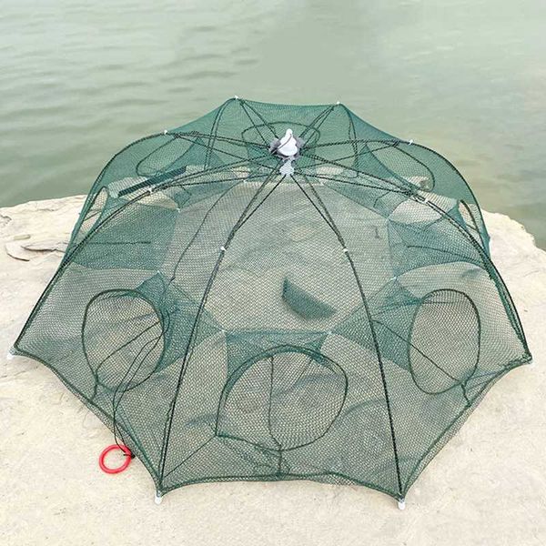 fishing accessories automatic net shrimp cage reinforced 4-12 hole multi-specification nylon foldable crab folding fish
fishing accessories automatic net shrimp cage reinforced 4-12 hole multi-specification nylon foldable crab folding fish
