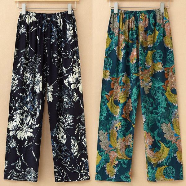home service trousers spring and womens pant summer mother clothes middle aged elderly thin cotton pajamas can be worn outside, Black;white
home service trousers spring and womens pant summer mother clothes middle aged elderly thin cotton pajamas can be worn outside, Black;white
