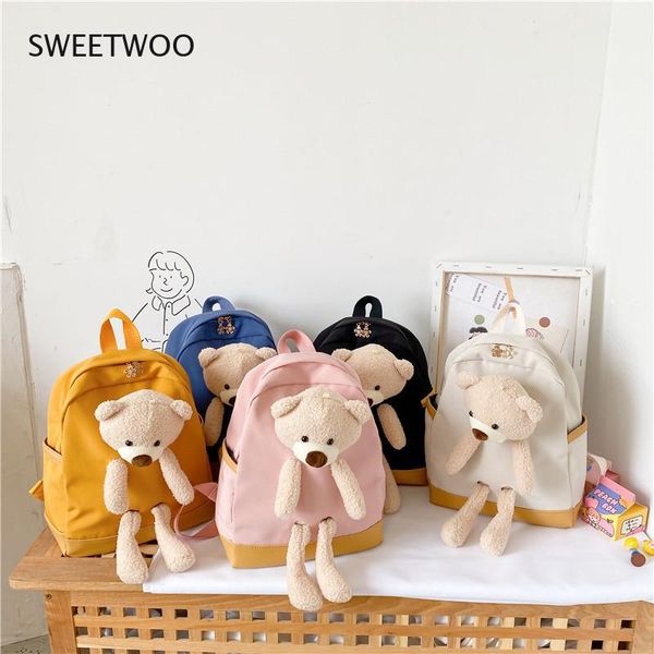 school bags children's 2021 backpack cute bear boys and girls children primary schoolbags
school bags children's 2021 backpack cute bear boys and girls children primary schoolbags