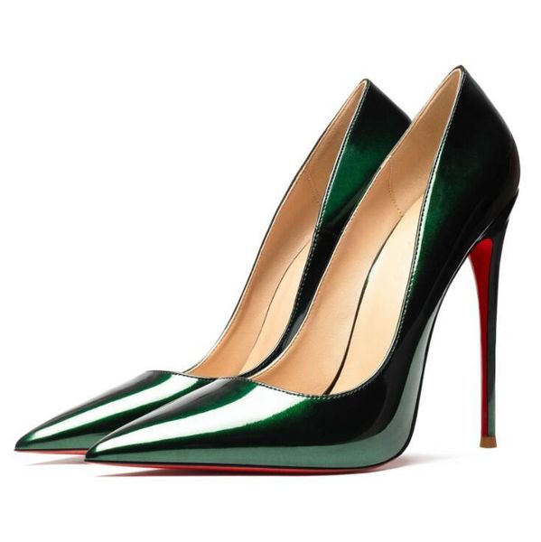spring summer women's pumps 12cm high heeled bright genuine leather shoes wedding red heels silver lady stiletto dress, Black
spring summer women's pumps 12cm high heeled bright genuine leather shoes wedding red heels silver lady stiletto dress, Black