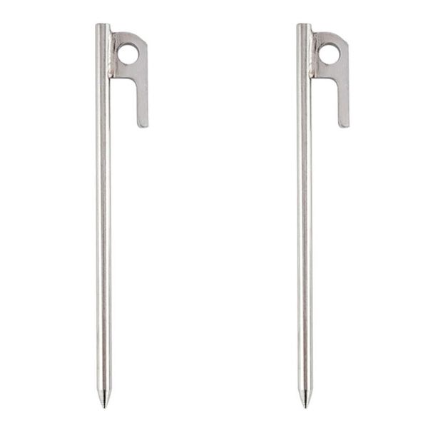 tents and shelters 2pcs camping hiking tent nail pegs stakes hook pin stainless steel 
tents and shelters 2pcs camping hiking tent nail pegs stakes hook pin stainless steel