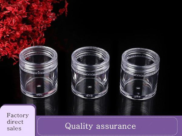 storage bottles & jars 50pcs x10g transparent sample round container jar plastic box rhinestone nail glitter cosmetic empty
storage bottles & jars 50pcs x10g transparent sample round container jar plastic box rhinestone nail glitter cosmetic empty