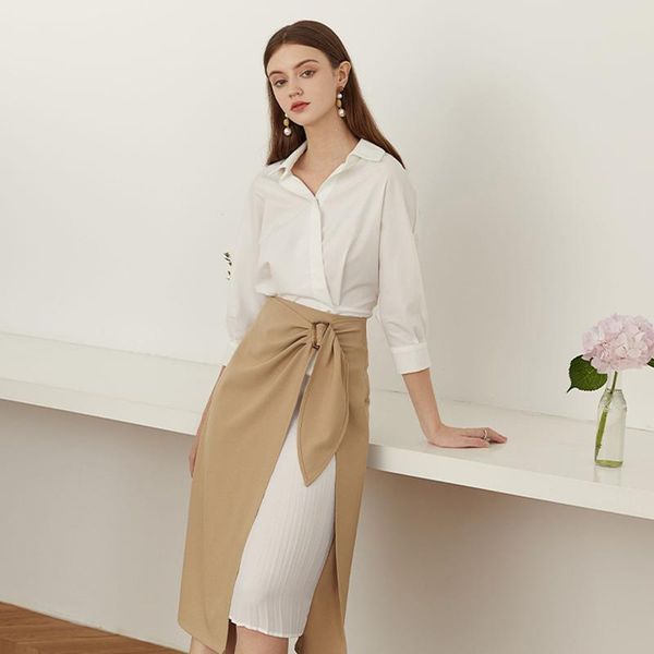 summer women casual irregular pleated skirt office lady mid-length high waist a-line skirts all-match solid streetwears, Black
summer women casual irregular pleated skirt office lady mid-length high waist a-line skirts all-match solid streetwears, Black