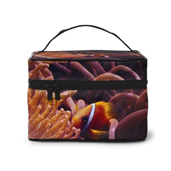 women cosmetic bag makeup case clown fish make up storage pouch toiletry beauty wash bags & cases
women cosmetic bag makeup case clown fish make up storage pouch toiletry beauty wash bags & cases