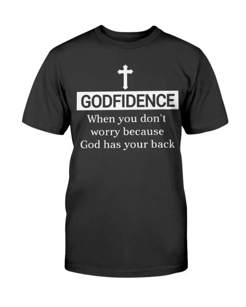 believe in god confident funny bible for christian t-shirt faith christ tee gift, White;black
believe in god confident funny bible for christian t-shirt faith christ tee gift, White;black