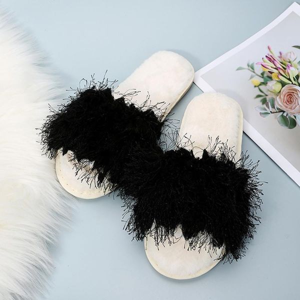 slippers women winter shoes for slip-on furry plush flat home open toe keep warm chaussure femme#30, Black
slippers women winter shoes for slip-on furry plush flat home open toe keep warm chaussure femme#30, Black