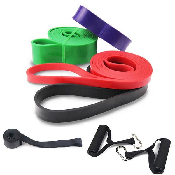 resistance bands 4pcs pull up fitness band natural latex resistant loop exercise stretch with door anchor + handles
resistance bands 4pcs pull up fitness band natural latex resistant loop exercise stretch with door anchor + handles