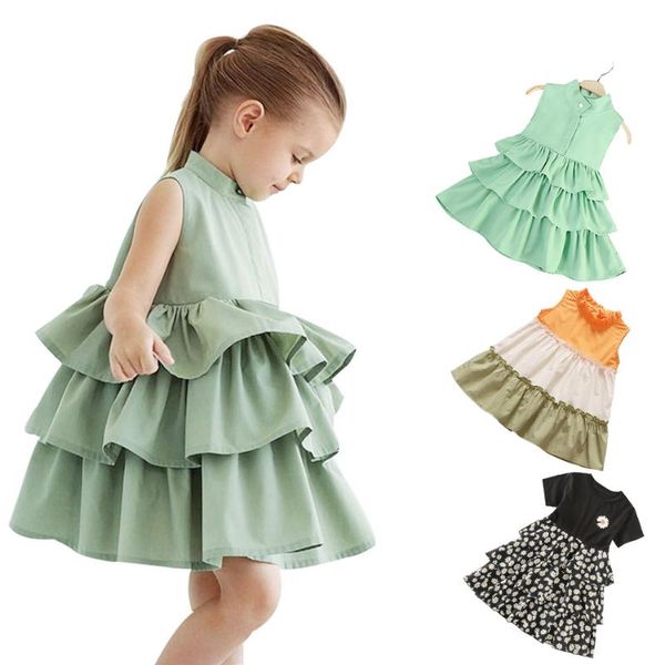 girl's dresses girls summer dress kids tiered layered clothes bithdays party tutu for baby girl sweet cake frock toddler cute sundress, Red;yellow
girl's dresses girls summer dress kids tiered layered clothes bithdays party tutu for baby girl sweet cake frock toddler cute sundress, Red;yellow