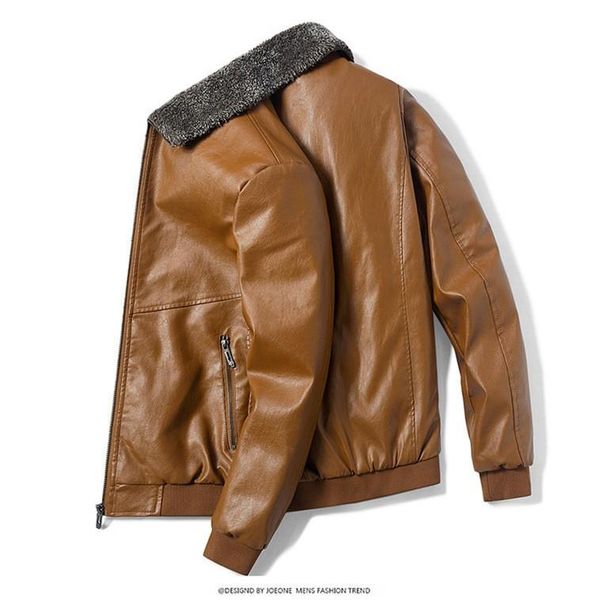 men's plus size outerwear coats fur & faux winter warm leather jackets thick casual jacket collar men pu windproof, Black;brown
men's plus size outerwear coats fur & faux winter warm leather jackets thick casual jacket collar men pu windproof, Black;brown