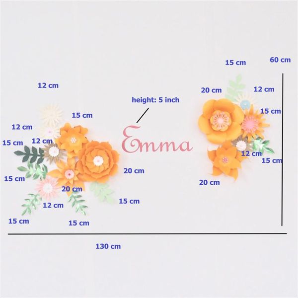 decorative flowers & wreaths cardstock mix fleur diy paper rose name sign kit for nursery wall deco baby shower girls room birthday backdrop
decorative flowers & wreaths cardstock mix fleur diy paper rose name sign kit for nursery wall deco baby shower girls room birthday backdrop