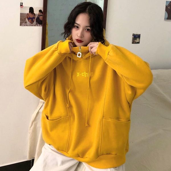 women's hoodies & sweatshirts women hooded plus velvet thicker long sleeve oversize letter embroidered womens hoodie harajuku korean st, Black
women's hoodies & sweatshirts women hooded plus velvet thicker long sleeve oversize letter embroidered womens hoodie harajuku korean st, Black