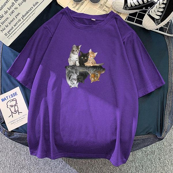 cotton women t-shirts kawaii cats o-neck short sleeve summer tee female breathable ladies camiaetas women's t-shirt, White
cotton women t-shirts kawaii cats o-neck short sleeve summer tee female breathable ladies camiaetas women's t-shirt, White
