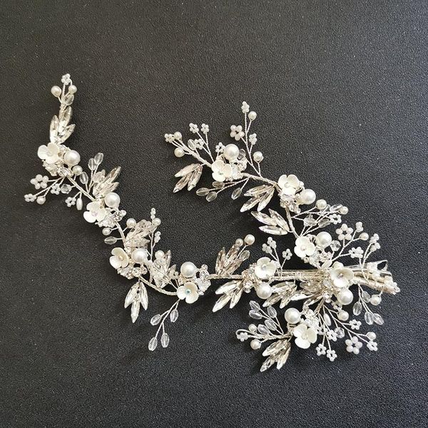 handmade rhinestones crystal pearls ceram flower leaf bridal hair clip barrettes wedding accessories women jewelry clips &, Golden;silver
handmade rhinestones crystal pearls ceram flower leaf bridal hair clip barrettes wedding accessories women jewelry clips &, Golden;silver