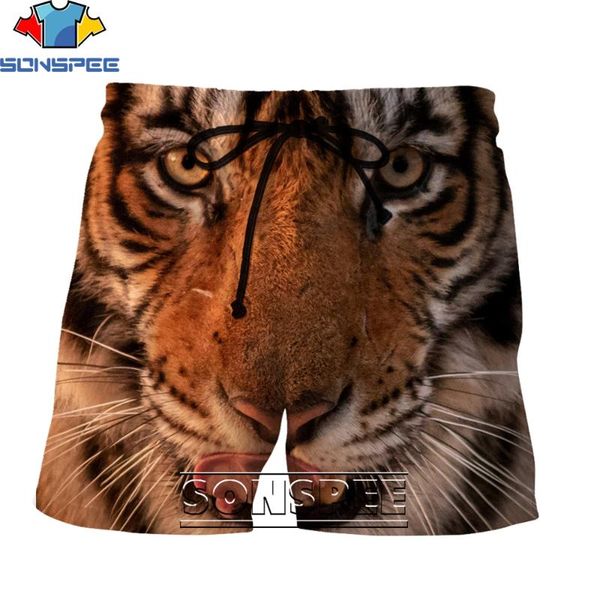 men's shorts sonspee fashion tiger pattern series 3d printing summer creative personality printed hip hop clothing, White;black
men's shorts sonspee fashion tiger pattern series 3d printing summer creative personality printed hip hop clothing, White;black