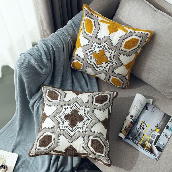 cushion/decorative pillow geometric embroidery cushion cover yellow grey tassels floral suqare 45x45cm living room sofa home decor pillowcas
cushion/decorative pillow geometric embroidery cushion cover yellow grey tassels floral suqare 45x45cm living room sofa home decor pillowcas