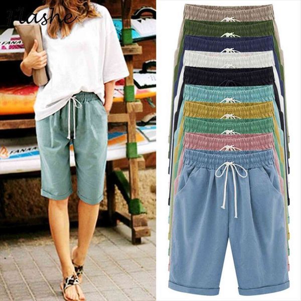 lace up pockets womens shorts high waist solid casual streetwear summer women plus size, White;black
lace up pockets womens shorts high waist solid casual streetwear summer women plus size, White;black